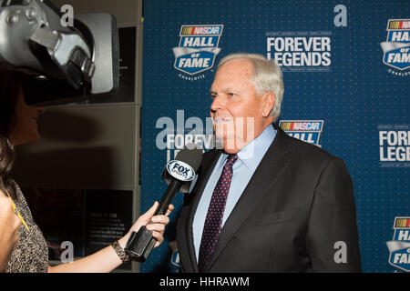 Charlotte, USA. 20th Jan, 2017. Rick Hendrick on the red carpet at the NASCAR Hall of Fame Induction Ceremony, in Charlotte, North Carolina Richard Childress, Rick Hendrick, Mark Martin, Raymond Parks, and Benny Parsons were inducted into the Hall of Fame. Credit: Jason Walle/ZUMA Wire/Alamy Live News Stock Photo