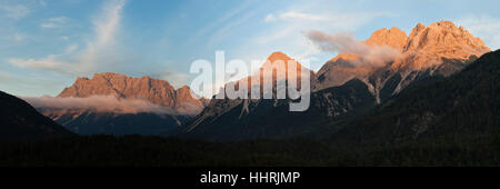 alps, hike, go hiking, ramble, evening tendency, sight, view, outlook, Stock Photo
