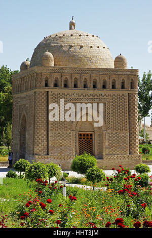 samanid mausoleum,bukhara,uzbekistan Stock Photo