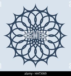Abstract pattern illustration in arabian style. Vector illustration Stock Vector