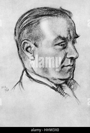 Stanley Baldwin 1928  - English politician andthree times Prime Minister.1st Earl Baldwin of Bewdley, 3 August 1867 – 14 Stock Photo