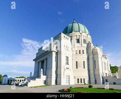 Wien, Vienna: central cemetery; Dr. Karl Lueger - Church (Karl-Borromäus-Kirche), 11., Wien, Austria Stock Photo