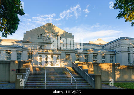 Wien, Vienna: Central cemetery; Aufbahrungshalle (viewing hall), 11., Wien, Austria Stock Photo