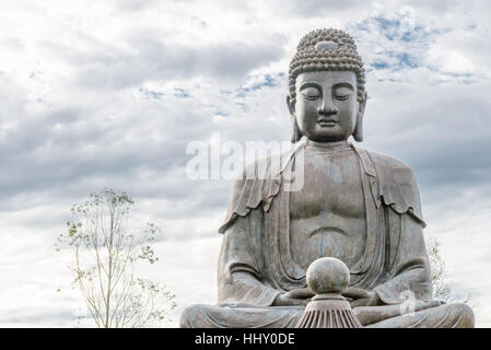 Buddha statue used as amulets of Buddhism religion in Foz do Iguacu, Brazil Stock Photo