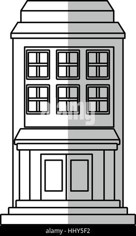 school building icon Stock Vector