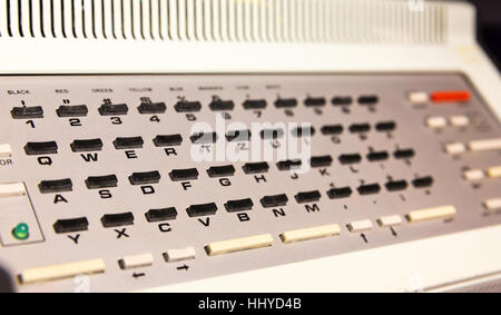 Analog computer keyboard Stock Photo