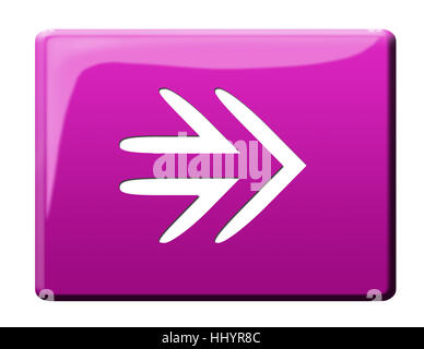 Further Pictogram direction, right, back, forwards, further, pictogram, symbol ...