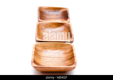 pastry shells made of wood Stock Photo