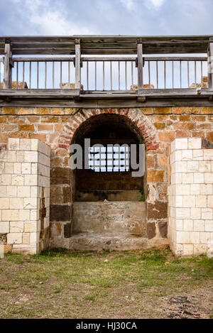 Dow's Hill Fort, Shirley Heights, English Harbour, Antigua Stock Photo