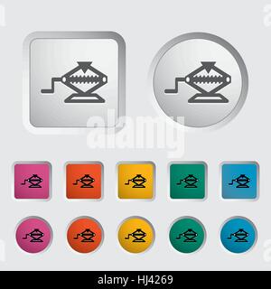 Icon jack. Vector illustration EPS. Stock Vector