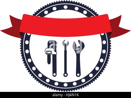 Under construction tool icon vector illustration graphic design Stock Vector