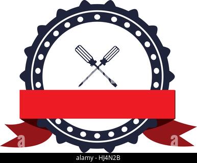 Under construction tool icon vector illustration graphic design Stock Vector