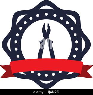 Under construction tool icon vector illustration graphic design Stock Vector