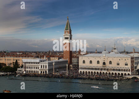 Palazzo Ducale Venice Italy Biblioteca Nazionale Marciana Stock Photo