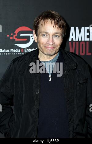 Los Angeles, California, USA. 25th Jan, 2017. Chris Kattan at arrivals for AMERICAN VIOLENCE World Premiere, Grauman's Egyptian Theatre, Los Angeles, CA January 25, 2017. Credit: Priscilla Grant/Everett Collection/Alamy Live News Stock Photo