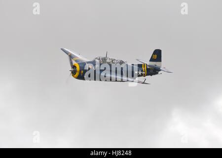 US Navy Grumman TBF Avenger Stock Photo