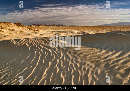 Cadiz Dunes in Mojave Trails National Monument, Mojave Desert, California, USA Stock Photo