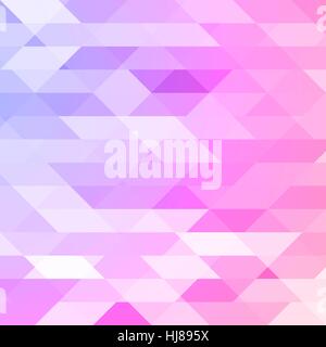 Colorful pink, violet polygonal background. Triangular polygons in origami style with gradient. Geometric abstract bright pattern design for your business. Vector illustration. Stock Vector