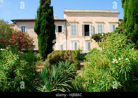 Napoleon's residence Villa dei Mulini Portoferraio island Elba Tuscany Italy Stock Photo