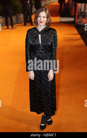 Kelly Macdonald arriving at the world premiere of Trainspotting 2 at Cineworld in Edinburgh. Stock Photo