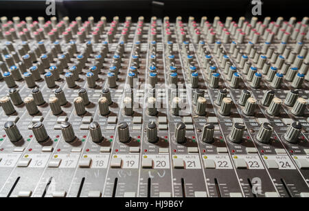 Music control panel Stock Photo - Alamy
