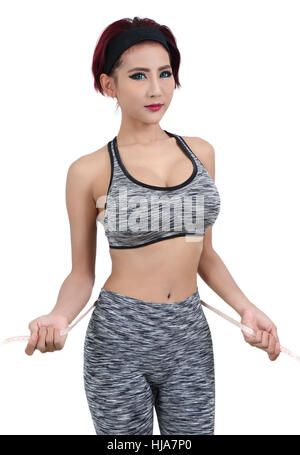 https://l450v.alamy.com/450v/hja7p0/young-asian-woman-in-fitness-clothes-and-measuring-tape-hja7p0.jpg