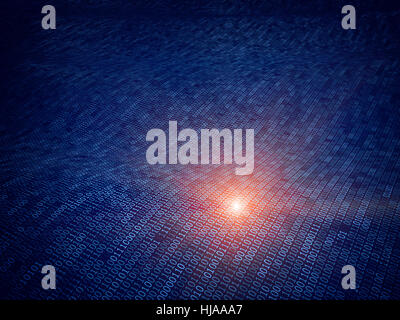 classic binary code 3d background and falling man Stock Photo - Alamy