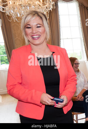 Michelle O'Neill Sinn Fein MLA Northern Ireland Assembly Stormont Stock Photo