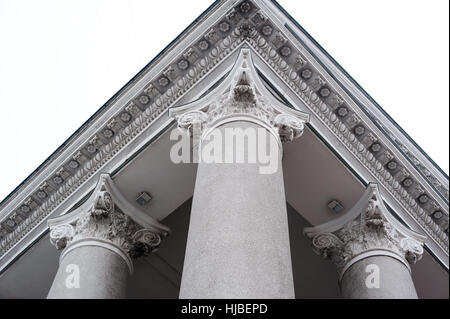 columns for buildings in the Ionian style Stock Photo