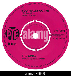The Kinks『YOU REALLY GOT ME』7inchレコード YOU REALLY GOT ME / IT'S ALL RIGHT (60TH ANNIVERSARY LIMITED