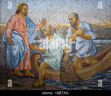 painting of Jezus Christ in the Vatican museum, Rome Stock Photo - Alamy