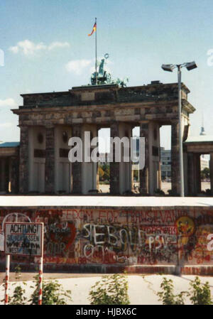 The Brandenburg Gate Stock Photo