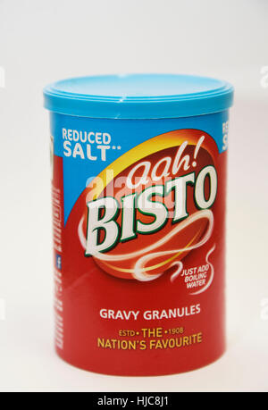 Bisto reduced salt gravy granules Stock Photo