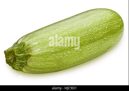 vegetable marrow isolated on white background with clipping path Stock Photo