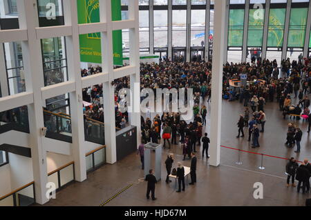 Berlin, Germany. 23th Jan, 2017 - The International Green Week 2017 underway in Berlin Credit: Markku Rainer Peltonen/Alamy Live News Stock Photo