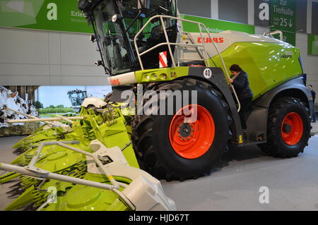 Berlin, Germany. 23th Jan, 2017 - The International Green Week 2017 underway in Berlin Credit: Markku Rainer Peltonen/Alamy Live News Stock Photo