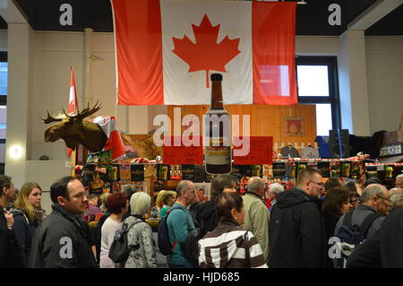 Berlin, Germany. 23th Jan, 2017 - The International Green Week 2017 underway in Berlin Credit: Markku Rainer Peltonen/Alamy Live News Stock Photo