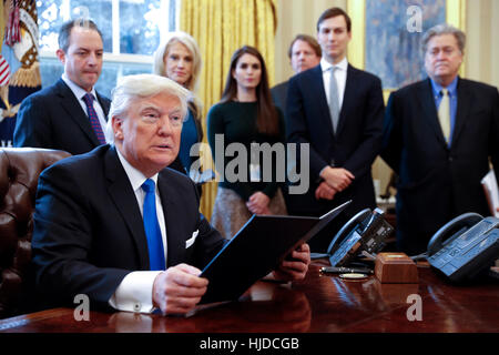 Hope Hicks, senior counselor to U.S. President Donald Trump waves to ...