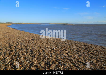 North Weir Point The Southern Tip Of Orford Ness Spit, River Ore 