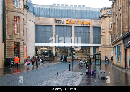 The Intu Eldon Square shopping centre in Newcastle Upon Tyne, England, UK Stock Photo