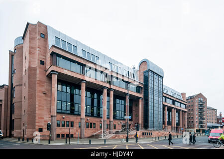 Newcastle Upon Tyne Combined Court Centre. Stock Photo