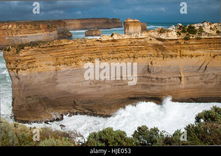 The Razorback near Loch Ard Gorge, Port Campbell National Park, Great Ocean Road, Victoria Stock Photo
