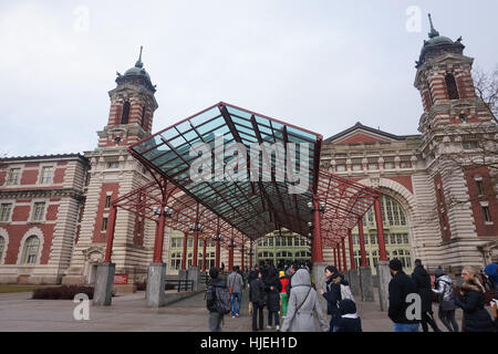 Ellis Island Immigration Museum, New York, USA Stock Photo