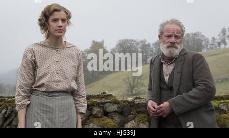 Sunset Song Year : 2015 UK / Luxembourg Director : Terence Davies Agyness Deyn, Peter Mullan Stock Photo