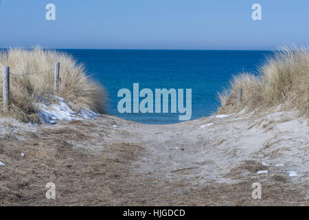 blue, beach, seaside, the beach, seashore, water, baltic sea, salt water, sea, Stock Photo