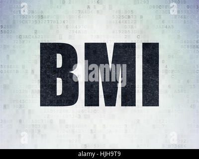 Health concept: BMI on Digital background Stock Photo - Alamy