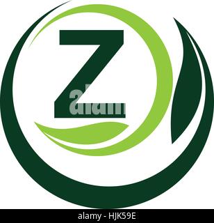 Leaf Motion Initial Z Stock Vector