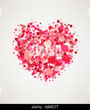 14 February Valentine Day Vector Banner On The White Background Stock 