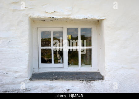 Horizontal Sash Window Stock Photo