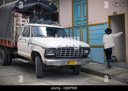 The 'Slow Town' Pijao (Quindío, Coffee Region), Colombia Stock Photo